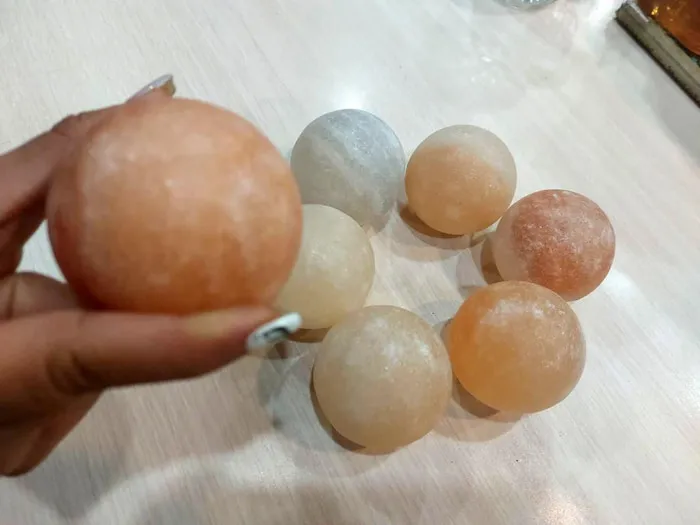 قیمت سنگ نمک گرد + مشخصات بسته بندی عمده و ارزان